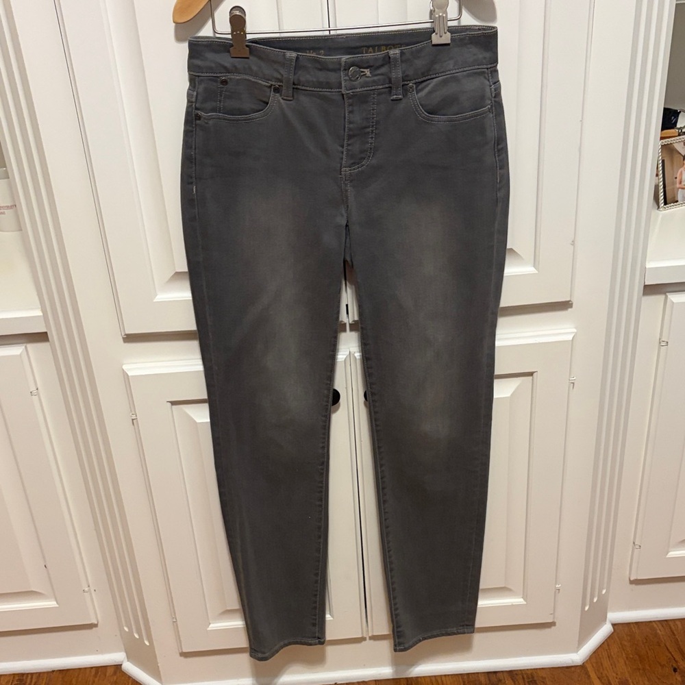 Talbots Charcoal Straight Leg Women's Jeans
